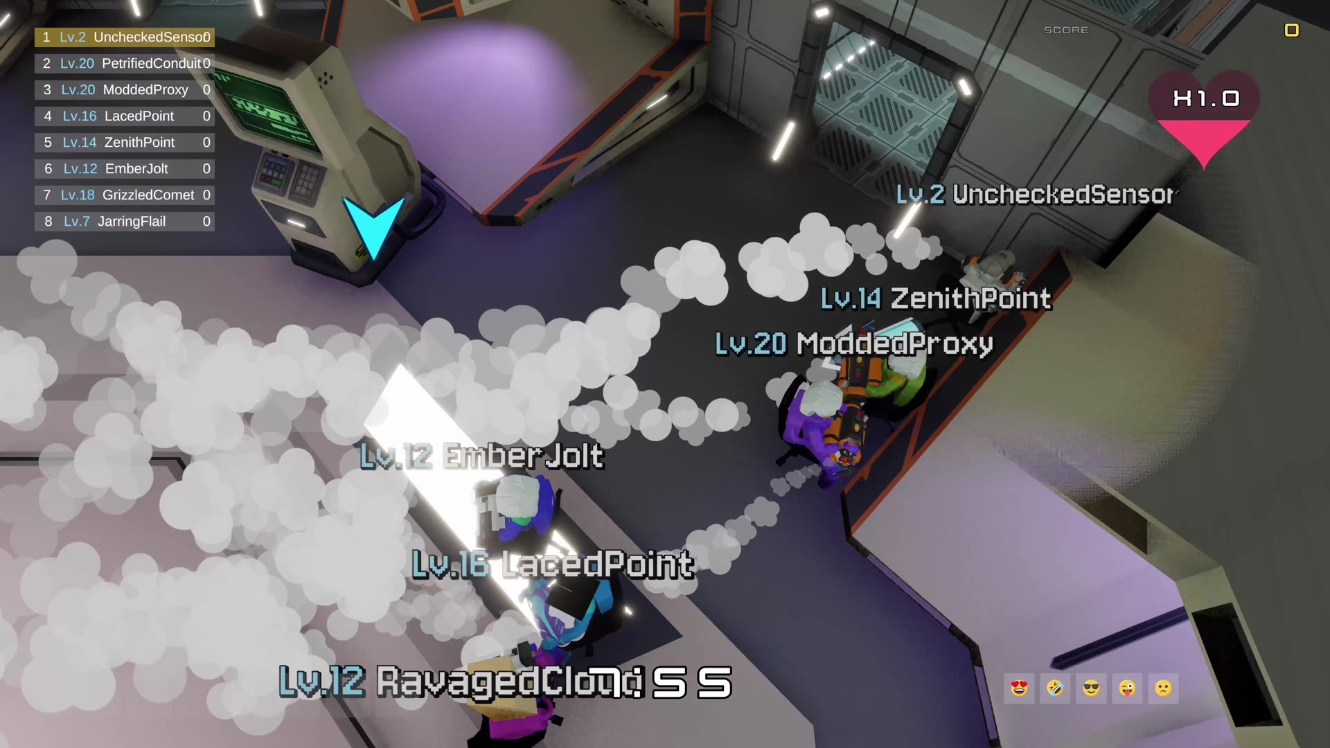 Contested space. Several players, one set of station systems.