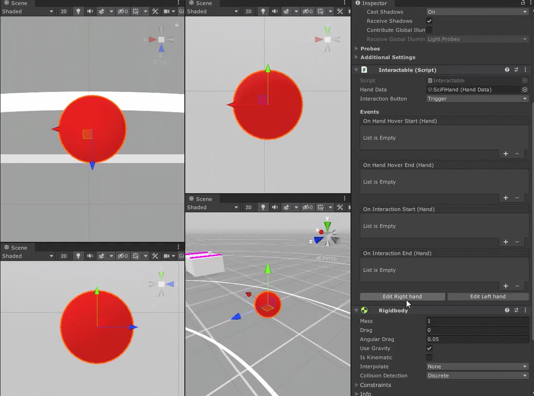 GripCraft VR Interaction Framework